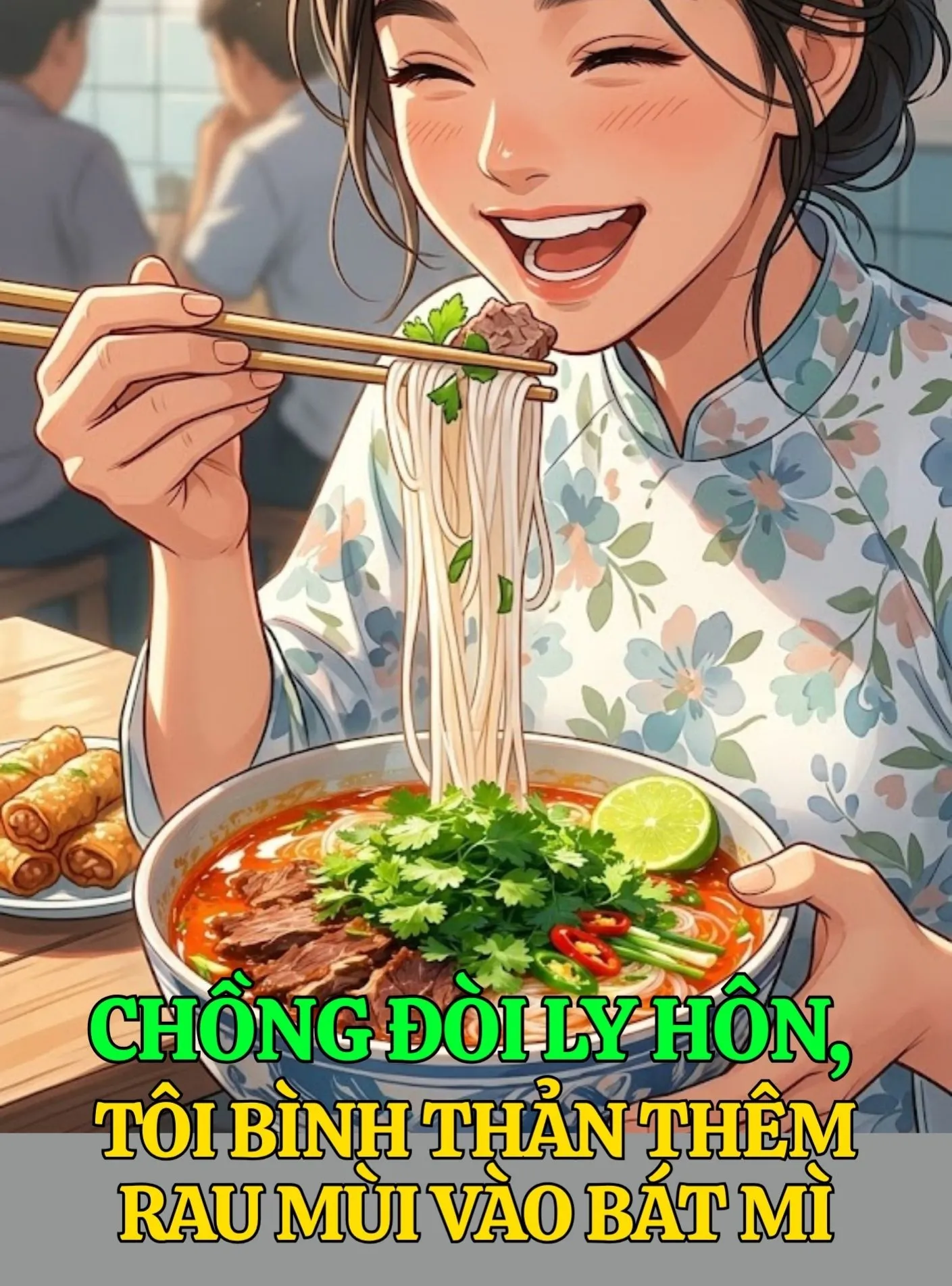 CHỒNG ĐÒI LY HÔN, TÔI BÌNH THẢN THÊM RAU MÙI VÀO BÁT MÌ